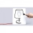 Lampe céramique personnalisable design White