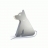 Lampe dog alu