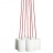 Lampe suspension design Just Married blanc