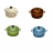 Le Creuset Mini cocottes rondes - Set de 4 - Automne : 10 cm