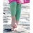 Leggings coton bio - Vert