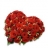Les<a title='bouquet de fleurs pour la saint-valentin' href='http://www.familyby.com/boutiques/detailCategorie/4211' style='text-decoration:none; color:#333'><strong> fleurs</strong></a> deuil Coeur de roses Honneur