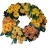 Les<a title='bouquet de fleurs pour la saint-valentin' href='http://www.familyby.com/boutiques/detailCategorie/4211' style='text-decoration:none; color:#333'><strong> fleurs</strong></a> deuil Couronne Halo d'or