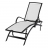 Lit bain de soleil Modulo blanc