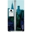Magnet design frigo US NYC Blue Couleur Multicolore