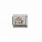 Maillons pour bracelet personnalisable acier et or fille