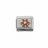Maillons pour bracelet personnalisable acier et or<a title='composition florale pour la saint-valentin' href='http://www.familyby.com/boutiques/detailCategorie/4211' style='text-decoration:none; color:#333'><strong> fleur</strong></a> rouge