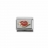 Maillons pour bracelet personnalisable acier et or levre rouge