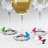 Marqueurs de verres Petits oiseaux (X6)