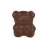 Martellato Moule <a title='Offrir du chocolat à la saint-valentin' href='http://www.familyby.com/boutiques/detailCategorie/4222' style='text-decoration:none; color:#333'><strong>chocolat</strong></a> - 11 ours T 35x30 H10 mm, en polypro