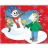 MB Jeux <a title='En savoir plus sur les puzzles' href='http://weezoom.tumblr.com/post/12566332776/puzzle-1000-pieces' style='text-decoration:none; color:#333' target='_blank'><strong>Puzzle</strong></a> 100 pièces - Les Simpsons : Bataille de boules de neige
