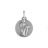 Médaille argent zodiaque verseau
