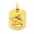 Médaille or ange