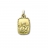 Médaille or Ange Diamantée