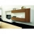 Meuble de salon mural Dilcia <a title='Tout savoir sur la marque UNE' href='http://cadeau.familyby.com/post/13450813402/la-marque-une-un-maquillage-naturellement-bio-et-beau' style='text-decoration:none; color:#333' target='_blank'><strong>UNE</strong></a> EXCLU ATYLIA Couleur Noyer Matière Mélamine