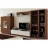 Meuble de salon mural Estrella <a title='Tout savoir sur la marque UNE' href='http://cadeau.familyby.com/post/13450813402/la-marque-une-un-maquillage-naturellement-bio-et-beau' style='text-decoration:none; color:#333' target='_blank'><strong>UNE</strong></a> EXCLU ATYLIA Couleur Noyer Matière Mélamine