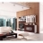 Meuble de salon mural Lazara <a title='Tout savoir sur la marque UNE' href='http://cadeau.familyby.com/post/13450813402/la-marque-une-un-maquillage-naturellement-bio-et-beau' style='text-decoration:none; color:#333' target='_blank'><strong>UNE</strong></a> EXCLU ATYLIA Couleur Wengue texturé Matière Mélamine