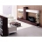 Meuble de salon mural Nelida <a title='Tout savoir sur la marque UNE' href='http://cadeau.familyby.com/post/13450813402/la-marque-une-un-maquillage-naturellement-bio-et-beau' style='text-decoration:none; color:#333' target='_blank'><strong>UNE</strong></a> EXCLU ATYLIA Couleur Wengue texturé Matière Mélamine
