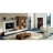 Meuble de salon mural Onelia <a title='Tout savoir sur la marque UNE' href='http://cadeau.familyby.com/post/13450813402/la-marque-une-un-maquillage-naturellement-bio-et-beau' style='text-decoration:none; color:#333' target='_blank'><strong>UNE</strong></a> EXCLU ATYLIA Couleur Noyer Matière Mélamine