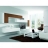 Meuble de salon mural Trinita <a title='Tout savoir sur la marque UNE' href='http://cadeau.familyby.com/post/13450813402/la-marque-une-un-maquillage-naturellement-bio-et-beau' style='text-decoration:none; color:#333' target='_blank'><strong>UNE</strong></a> EXCLU ATYLIA Couleur Noyer Matière Mélamine