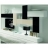 Meuble de salon mural Verena <a title='Tout savoir sur la marque UNE' href='http://cadeau.familyby.com/post/13450813402/la-marque-une-un-maquillage-naturellement-bio-et-beau' style='text-decoration:none; color:#333' target='_blank'><strong>UNE</strong></a> EXCLU ATYLIA Couleur Noir Matière Mélamine