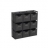 Meuble rangement 9 casiers metal, Athezza