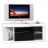 Meuble TV design White Style