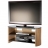 Meuble TV 'Finewoods' 110 cm Chêne Clair et Noir
