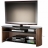 Meuble TV 'Finewoods' 135 cm Noyer et Noir