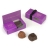 Mini-ballotin de 2 <a title='Des chocolats en cadeau à la saint-valentin' href='http://www.familyby.com/boutiques/detailCategorie/4222' style='text-decoration:none; color:#333'><strong>chocolats</strong></a> de Michel Cluizel - la boîte de 20g