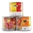 Mini-berlingots de sucre aromatisé - assortiment fruité (orange, citron, fraise) - la boîte de 160g