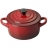 Mini-cocotte ronde 10 cm cerise - Le Creuset