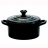 Mini-cocotte ronde 10 cm noire - Le Creuset
