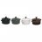 Mini cocottes blanc pur, noir ébène, gris, terre LE CREUSET - 91006900230000