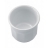 MINIATURE POT A CONFITURE DIAM: 5 CM prodes2 Blanc dimension H : 4,5cm x Diam. : 5cm - Cap. : 4cl