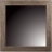 Miroir mural teck carré Natura Grey 90 cm