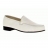 Mocassins FANNY By MEGER 719 Cuir Femme Blanc