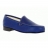 Mocassins FANNY By MEGER 719 Cuir Femme Bleu