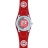 Montre 64 cuir Rouge