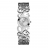 MONTRE FEMME GUESS JUMBELINA BOITIER METAL BRILLANT