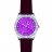 Montre junior HELLO KITTY cuir violet