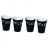 Mugs expresso design noirs Un petit Café ? (X4)
