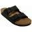 Nu-pieds BIRKENSTOCK Arizona Birko Flor Homme Noir