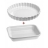 PACK CUISSON MOULE A TARTE 33CM + PLAT A FOUR 34x24CM