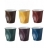PACK DE 6 GOBELETS BICOLORES ESPRESSO 8 CL 6 COULEURS
