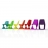 Pack de 8 chaises design Iso