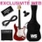 Pack Guitare Electrique V10RD Pack Rouge