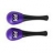 Paire Oeufs Maracas Violet Plastique