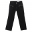 PANTALON EN VELOURS COULEUR NOIR