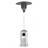 Parasol chauffant gris clair